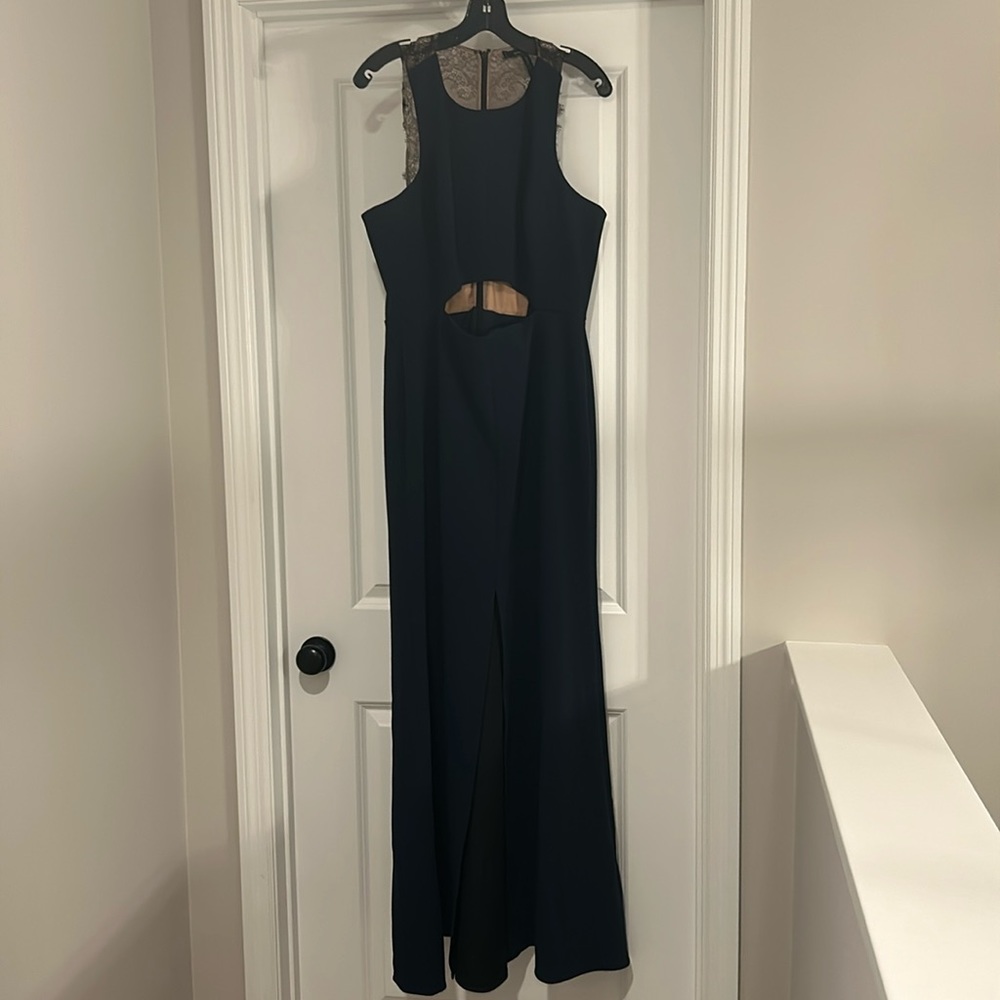 BCBG Navy Formal Dress